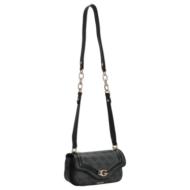Guess Dea Flap - Umhängetasche (coal logo) - Markenkoffer