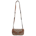 Guess Dea Flap - Umhängetasche (latte logo) - Markenkoffer