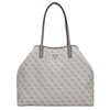 Guess Eco Victtoria - Shopper 2en1 L 40 cm (logo latte/marron)
