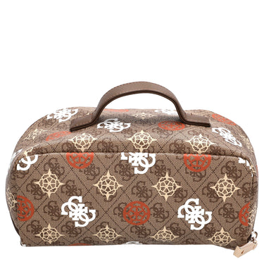 Guess Eliette Logo Large - Kulturbeutel L (latte logo/ginger) - Markenkoffer