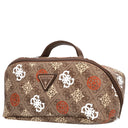 Guess Eliette Logo Large - Kulturbeutel L (latte logo/ginger) - Markenkoffer