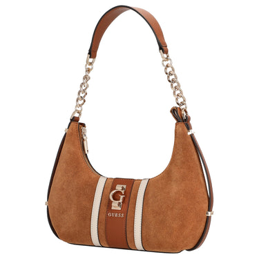 Guess Erenia Top Zip - Schultertasche (cognac multi) - Markenkoffer