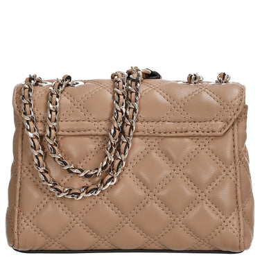 Guess Giully II 2 Compartment Convertible - Umhängetasche Mini 17 cm (beige) - Ansicht 4