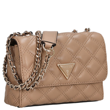 Guess Giully II 2 Compartment Convertible - Umhängetasche Mini 17 cm (beige) - Ansicht 5