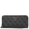 Guess Laurel II SLG Large Zip Around - Wallet 12cc 20.5 cm (coal logo)