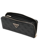 Guess Laurel II SLG Large Zip Around - Geldbörse 12cc 20.5 cm (coal logo) - Ansicht 2
