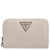 Guess Laurel II SLG Medium Zip Around - Geldbörse (bone) - Markenkoffer