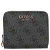 Guess Laurel II SLG Small Zip Around - Portefeuille 3cc 11 cm (coal logo)