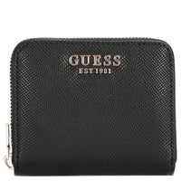 Guess Laurel II SLG Small Zip Around S - Geldbörse 3cc 11 cm (black) - Markenkoffer