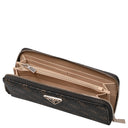 Guess Laurel ll SLG Large Zip - Geldbörse (brown logo) - Markenkoffer