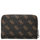 Guess Laurel ll SLG MED Zip - Geldbörse (brown logo) - Markenkoffer
