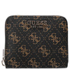 Guess Laurel ll SLG Small Zip - Portefeuille 3cc 11 cm (brown logo)