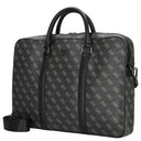 Guess Milano Laptop Bag M - Laptoptasche M 38 cm (dark black) - Markenkoffer
