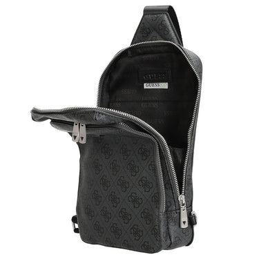 Guess Milano - Umhängetasche 33 cm (black/lime) - Markenkoffer