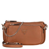 Guess Noelle II DBL Pouch - Sac bandoulière 24 cm (light cognac)