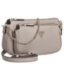 Guess Noelle II DBL Pouch - Umhängetasche 24 cm (taupe) - Markenkoffer