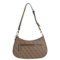 Guess Noelle II Top Zip - Schultertasche 28 cm (latte logo/brown) - Ansicht 4