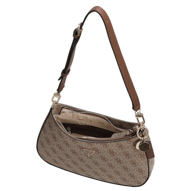 Guess Noelle II Top Zip - Schultertasche 28 cm (latte logo/brown) - Markenkoffer