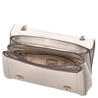 Guess Noelle II Xbody Flap - Umhängetasche 24 cm (taupe) - Markenkoffer