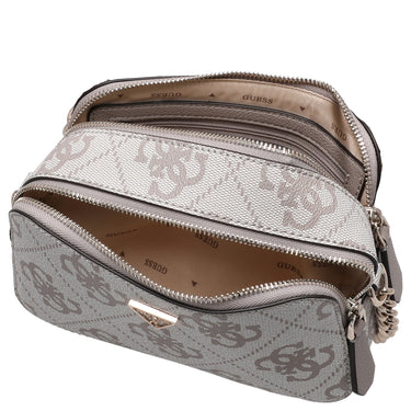 Guess Noelle ll Crossbody - Umhängetasche (dark taupe logo) - Markenkoffer