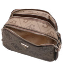 Guess Noelle ll Crossbody - Umhängetasche (latte logo/brown) - Markenkoffer