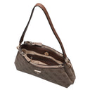 Guess Noelle ll - Schultertasche (latte logo/brown) - Markenkoffer