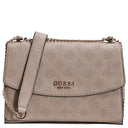 Guess Phoebe XBody Flap - Umhängetasche 24 cm (simply taupe logo) - Markenkoffer