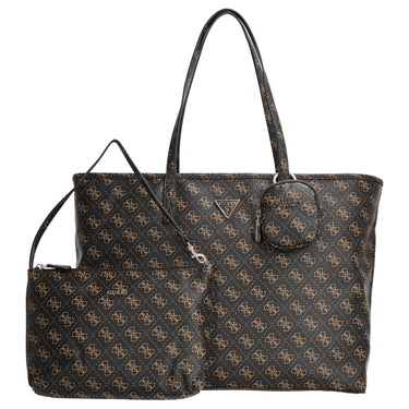 Guess Power Play II Tech Tote - Shopper L mit herausnehmbarer Pouch 39 cm (brown logo) - Ansicht 6