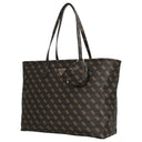 Guess Power Play II Tech Tote - Shopper L mit herausnehmbarer Pouch 39 cm (brown logo) - Ansicht 2
