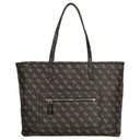 Guess Power Play II Tech Tote - Shopper L mit herausnehmbarer Pouch 39 cm (brown logo) - Ansicht 4