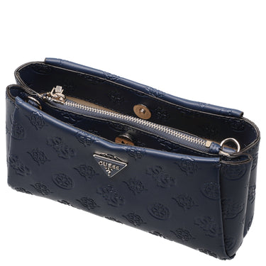 Guess Tisha Crossbody - Schultertasche (midnight logo) - Markenkoffer