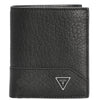 Guess Torino Bifold S - Portefeuille 4 cartes 10,5 cm (Couleur : black)