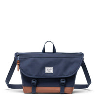 Herschel Cove Messenger - Umhängetasche S 36 cm (navy/saddle brown)