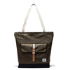 Herschel Retreat - Shopper 13" 45.5 cm (Color: ivy green/light pelican)