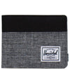 Herschel Roy - Portefeuille 6cc 11.5 cm RFID (raven crosshatch)