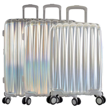 Heys Astro - 4 - Rollen - Trolley Set 3tlg. L/M/S (silver) - Markenkoffer