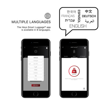 Heys SmartLuggage - 4-Rollen-Kabinentrolley S (black) - Ansicht 10