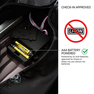 Heys SmartLuggage - 4-Rollen-Trolley L (silber) - Ansicht 9