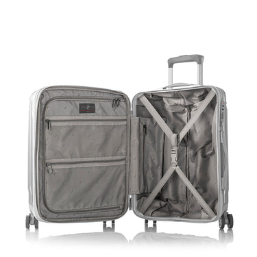 Heys Xtrak - 4 - Rollen - Kabinentrolley S 55 cm erw. (silber) - Markenkoffer