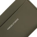 Horizn Studios Card Holder - Visitenkartenetui 9 cm (dark olive) - Markenkoffer