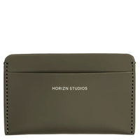 Horizn Studios Card Holder - Visitenkartenetui 9 cm (dark olive)