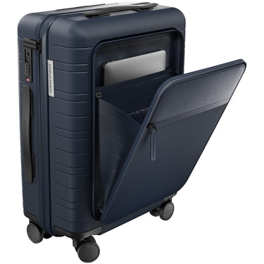Horizn Studios M5 Essential - 4 - Rollen - Kabinentrolley mit Vortasche S 55 cm (night blue) - Markenkoffer
