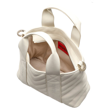 HUGO Becky Tote Mini - Henkeltasche 24 cm (open white) - Markenkoffer