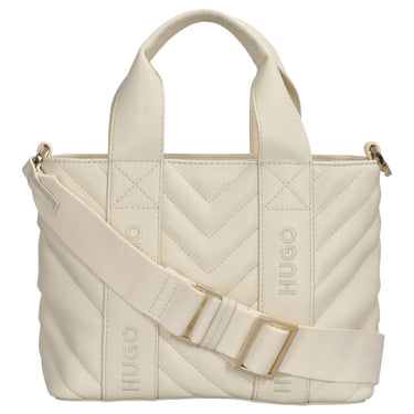 HUGO Becky Tote Mini - Henkeltasche 24 cm (open white) - Markenkoffer