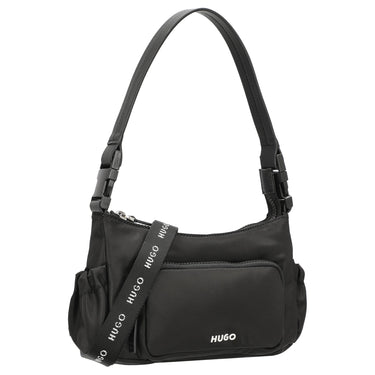 HUGO Women's Bel - Schultertasche 24 cm (black) - Markenkoffer