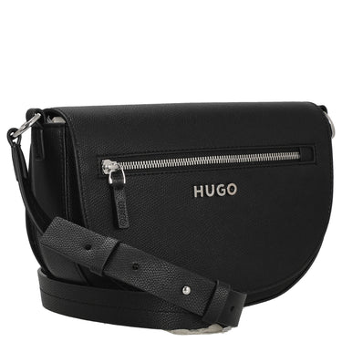 HUGO Women's Chris Saddle R - Umhängetasche 25 cm (black) - Markenkoffer
