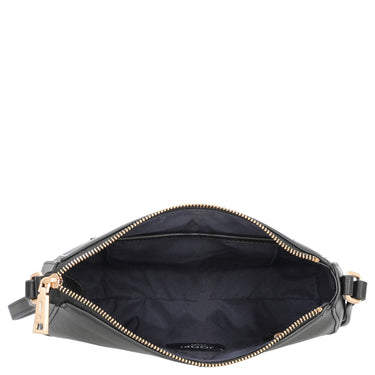 Joop Jeans Women Solido Jasmina - Schultertasche S 24 cm (black) - Markenkoffer