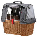 KLICKfix Doggy Basket Plus 40 - Hundefahrradkorb (Korbklip) 52 cm (brown/grey) - Markenkoffer