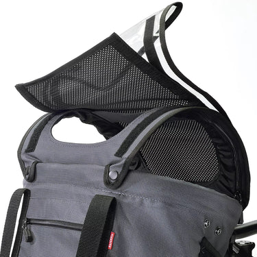 KLICKfix Doggy Sunshade - Sonnenschutz (schwarz) - Markenkoffer