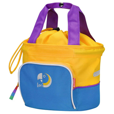 KLICKfix Lori Shopper - Fahrradtasche für Kinder (blau) - Markenkoffer